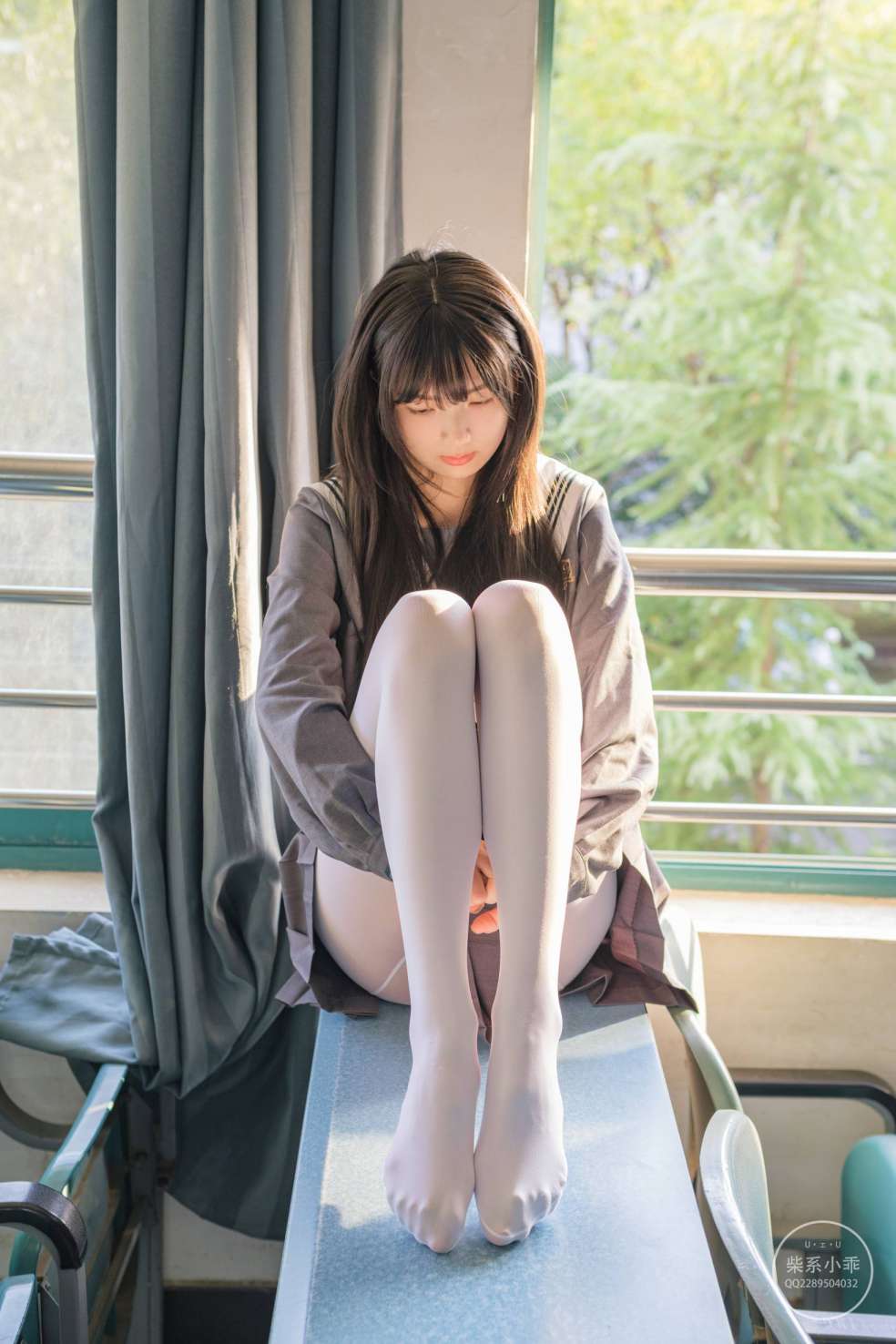 图片[1]-白丝清纯少女真的太可爱了【60P】20001-嗨街拍